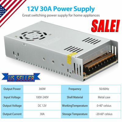 12v 30a power supply